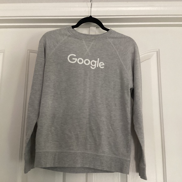 Google Youth Sweatshirt, Size S, Color Gray, White - Picture 1 of 2
